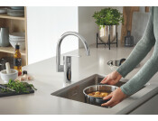 Grohe K700 UM 550mm 1.0B UH Sink SS