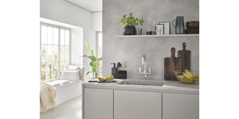 Grohe K700 UM 550mm 1.0B UH Sink SS