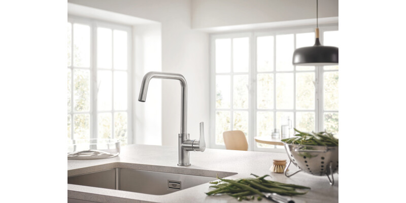Grohe K700 UM 550mm 1.0B UH Sink SS