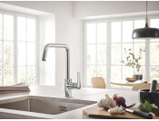 Grohe K700 UM 550mm 1.0B UH Sink SS