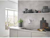 Grohe K700 UM 550mm 1.0B UH Sink SS