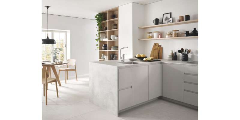 Grohe K700 UM 550mm 1.0B UH Sink SS