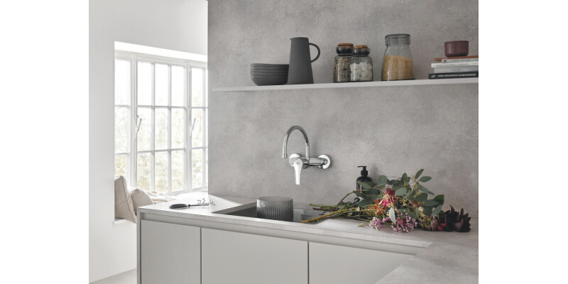 Grohe K700 UM 550mm 1.0B UH Sink SS