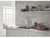 Grohe K700 UM 550mm 1.0B UH Sink SS