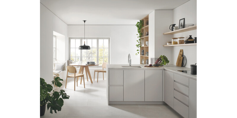 Grohe K700 UM 550mm 1.0B UH Sink SS