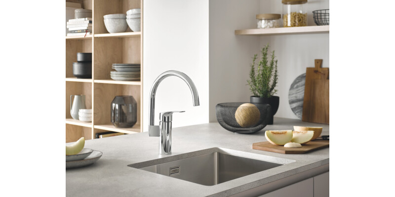 Grohe K700 UM 550mm 1.0B UH Sink SS