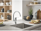 Grohe K700 UM 550mm 1.0B UH Sink SS