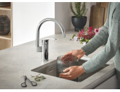 Grohe K700 UM 550mm 1.0B UH Sink SS