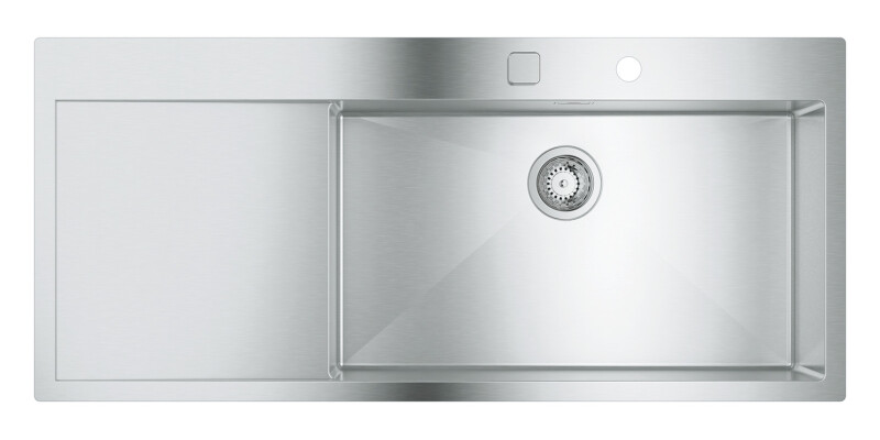 Grohe K1000 1160mm 1.0B LH Sink/Drain SS