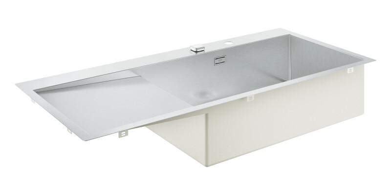 Grohe K1000 1160mm 1.0B LH Sink/Drain SS