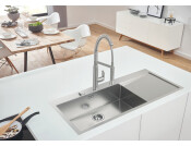 Grohe K1000 1160mm 1.0B RH Sink/Drain SS