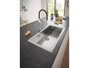 Grohe K1000 1160mm 1.0B RH Sink/Drain SS