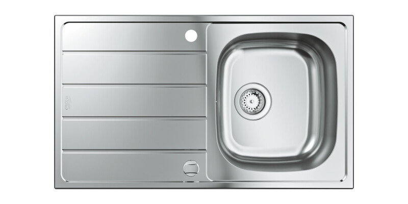 Grohe K200 860mm 1.0B UH Sink/Drain SS