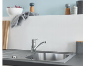 Grohe K200 860mm 1.0B UH Sink/Drain SS