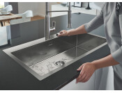 Grohe K800 846mm 1.0B UH Sink SS