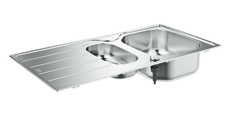 Grohe K200 965mm 1.5B UH Sink/Drain SS
