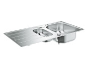 Grohe K200 965mm 1.5B UH Sink/Drain SS