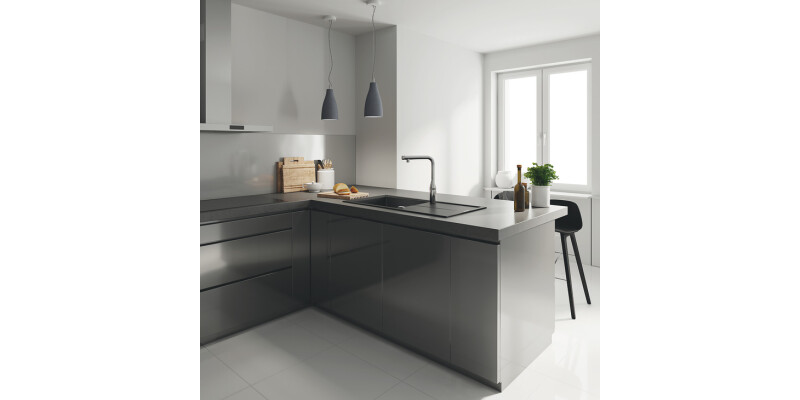 Grohe K400  31641AP0 1.0B Sink Cmpt Blk