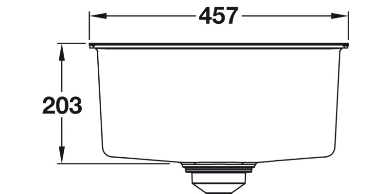 Grohe K700 31653AP0 1.0B Sink Cmpt Blk