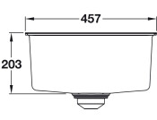 Grohe K700 31653AP0 1.0B Sink Cmpt Blk