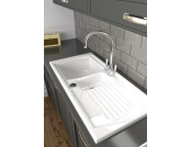 Abode AW1043 Milford 1.5B UH Sink Cer
