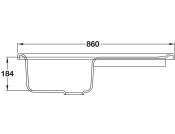 Abode AW1042 Milford 1.0B UH Sink Cer