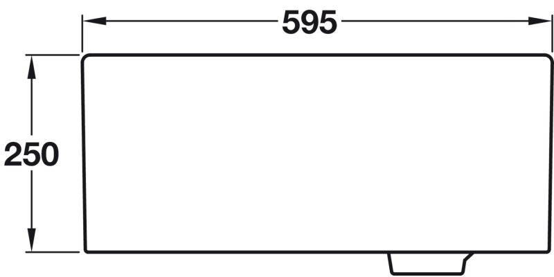Abode AW1022 Belfast 1.0B UH Sink Cer