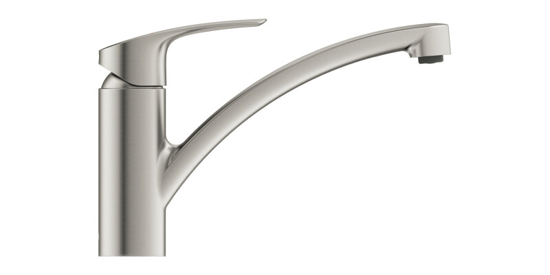 Grohe Via 30465DC0 Sg Lvr Low Tap BSS