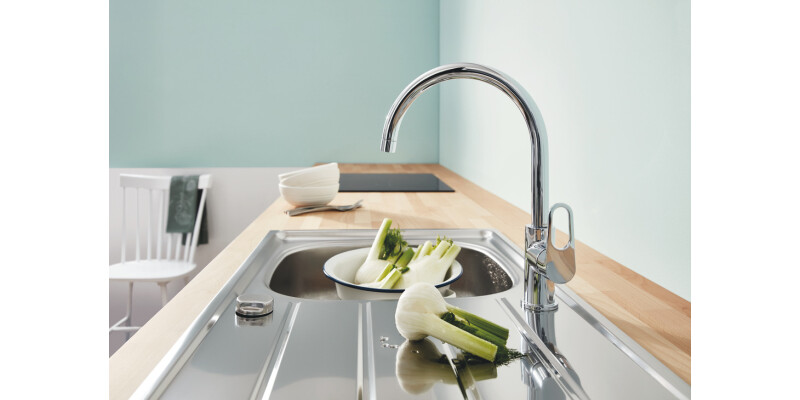 Grohe BauFlow 31230001 Sgl Lvr C-Tap PC