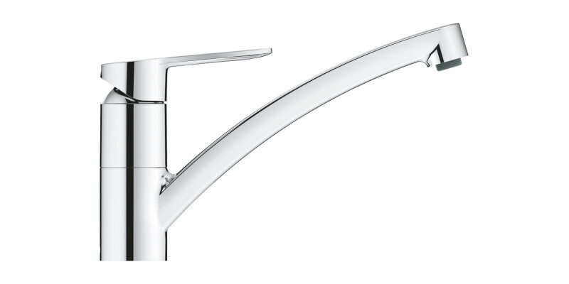 Grohe BauEco 31680000 Sgl Lvr Low Tap PC