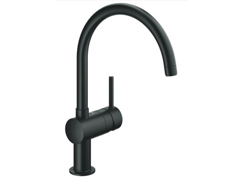 Grohe Vento 32917KS0 Sgl Lvr C-Tap Blk