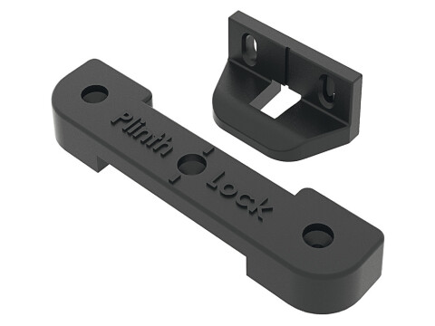 Pro-Fit Plinth Lock Blk x6