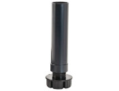 Plinth Foot+Shaft 150mm Pl Blk