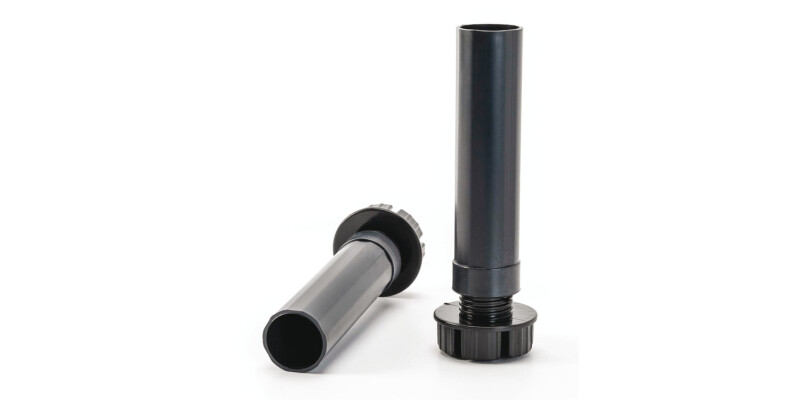 Plinth Foot+Shaft 150mm Pl Blk