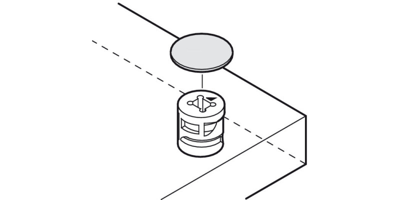 Cover Caps D14mm SA PolyV Dk.Grey x52pc