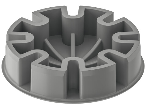 AXILO 78 ABS Height Adj Insert Pl Grey