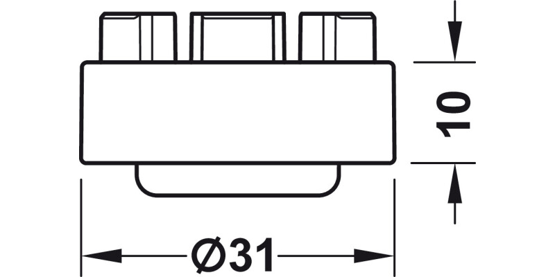 AXILO 48 Spacer Ring Pl Black