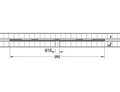 Turntable 360D 100kg D292mm Pl Blk