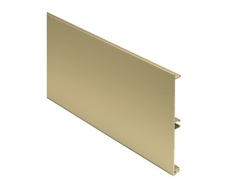 Plinth Panel 145x3000mm AA Brs