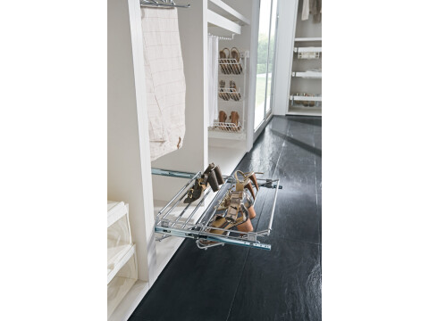 Vibo Shoe Rack PO Wd Adj 564x1000mm