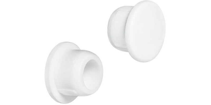 Cover Caps D6mm PF Pl White 9010