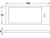 LooxC LED K-Pad DL SM 24V/5W 4000K MB