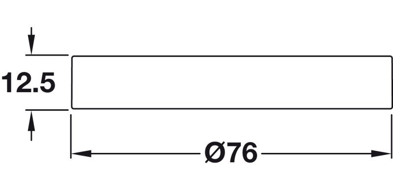 LooxC LED Holl Lgt SM 24V/4.5W 4000K SS