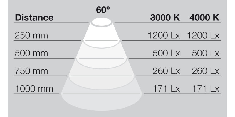 LooxC LED Lineo Lgt SM 24V/5W 4000K SS