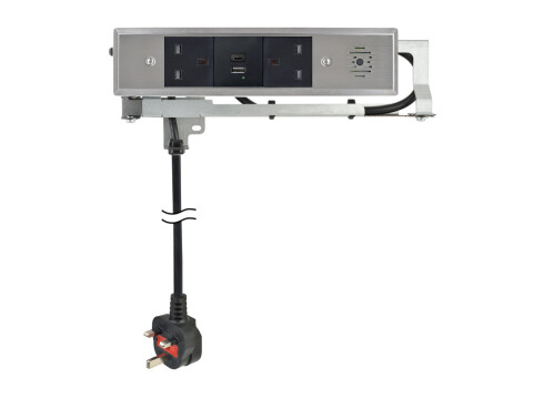 Docking Drawer 1xUSB-C/A St St