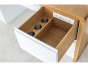 Docking Drawer 1xUSB-C/A St St