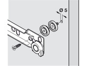 Spacer 3mm Plastic White