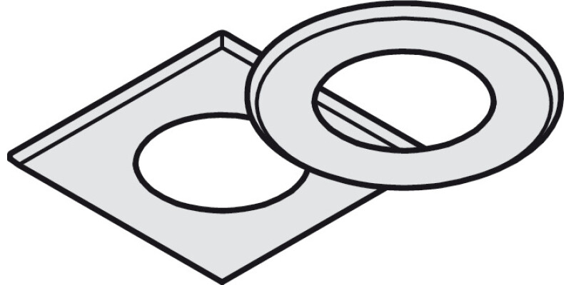 Loox Bezel RM D65mm Metal Blk