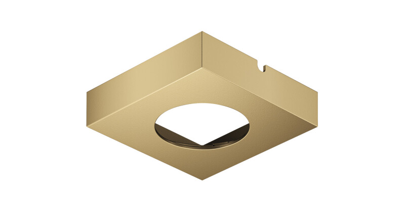 Loox Bezel SM 65x65mm Metal Brs