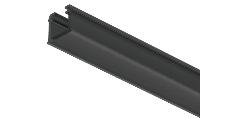 Loox5 1101 Profile 8mm 3.0m Pl Opl/Blk